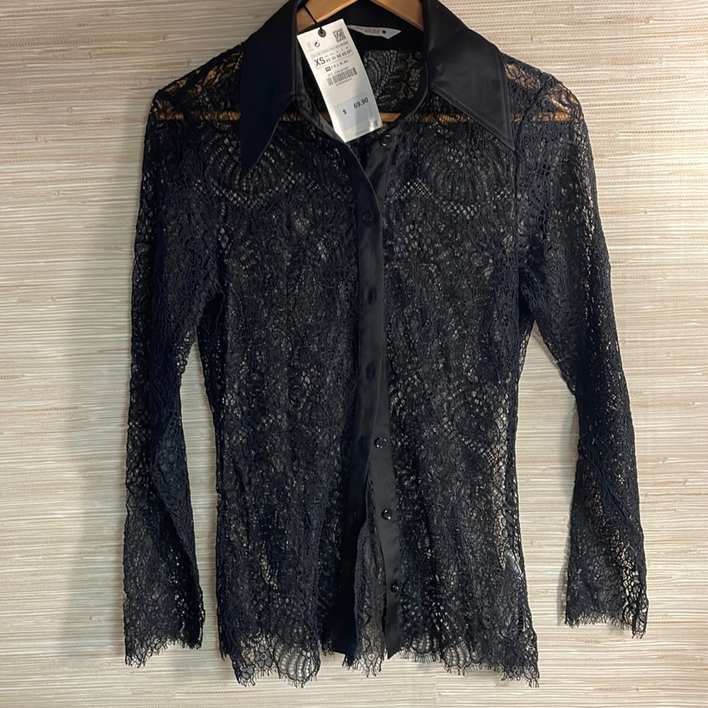 Zara lace blouse